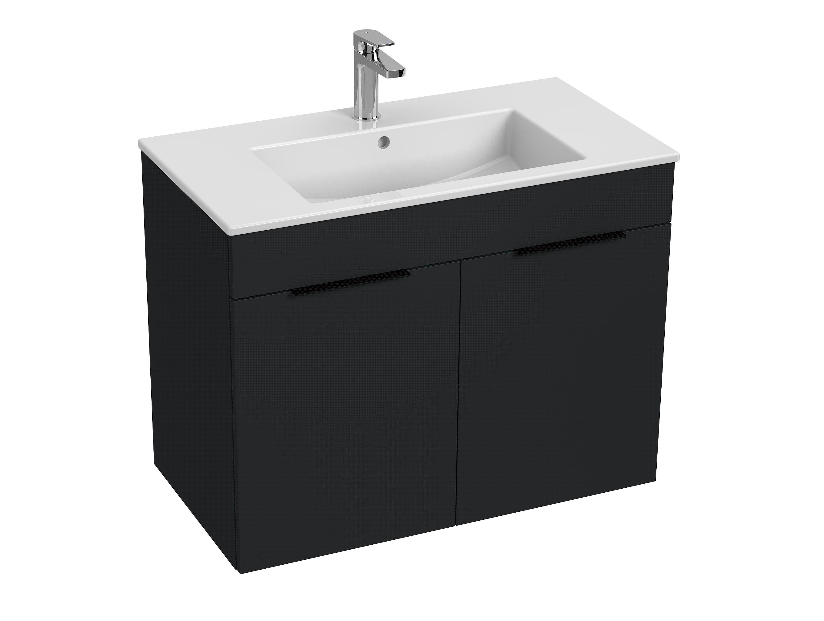 Skříňky pod umyvadlo Antracit matný Cube H4537521763521 Jika