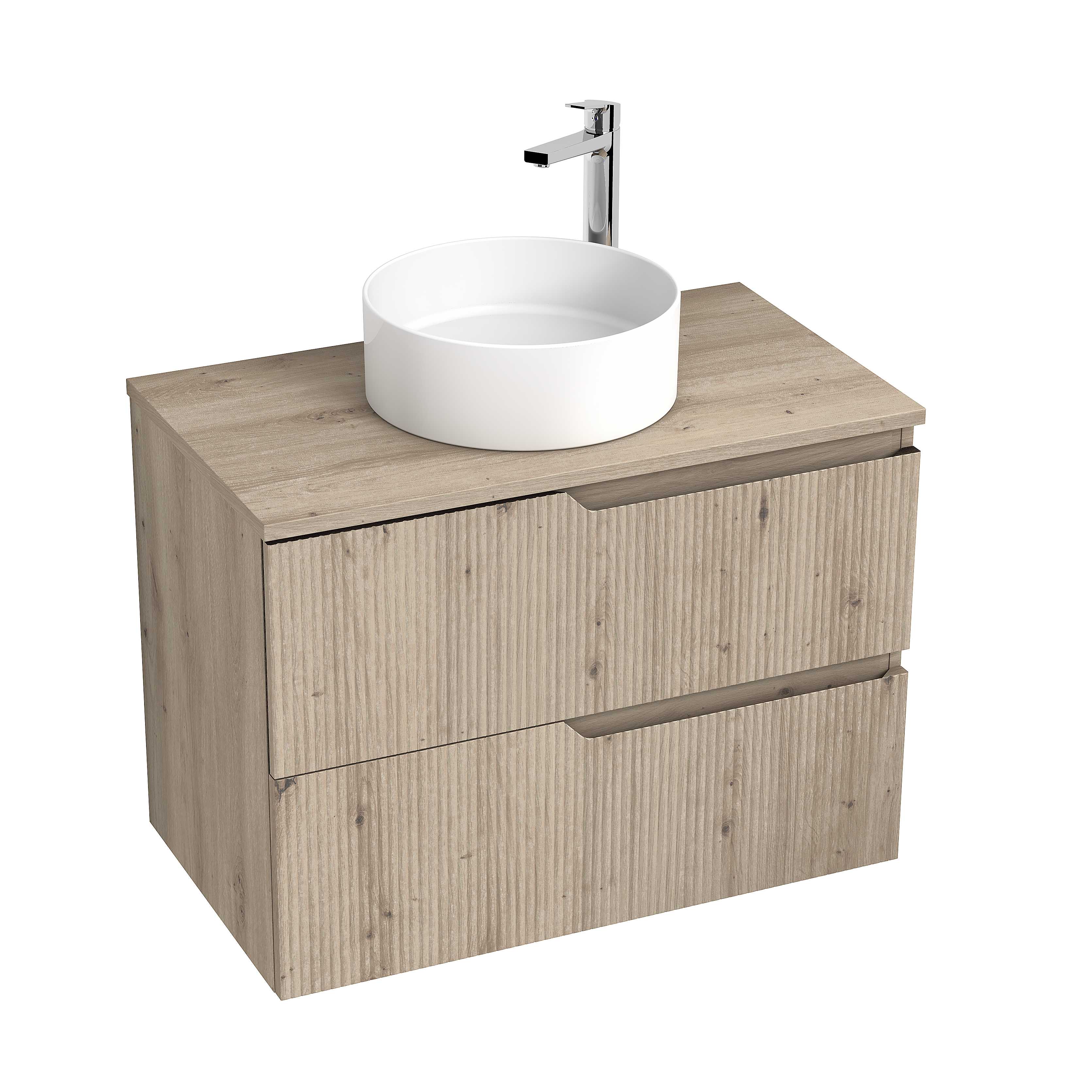 Skříňky pod umyvadlo Dekor dřevo Cubito Style H40J4424023551 Jika