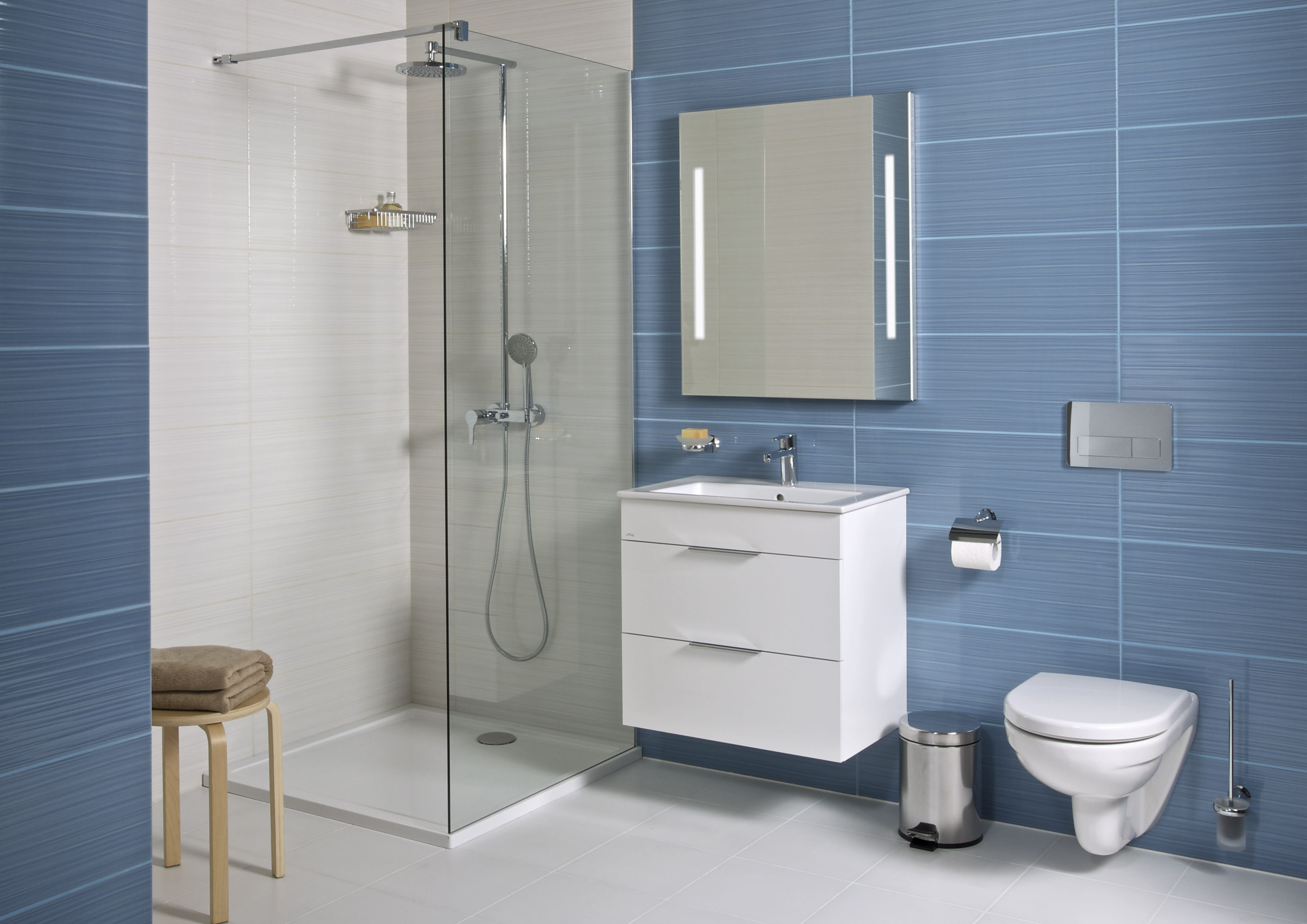 Skříňky pod umyvadlo Cube H453612176...1 Jika