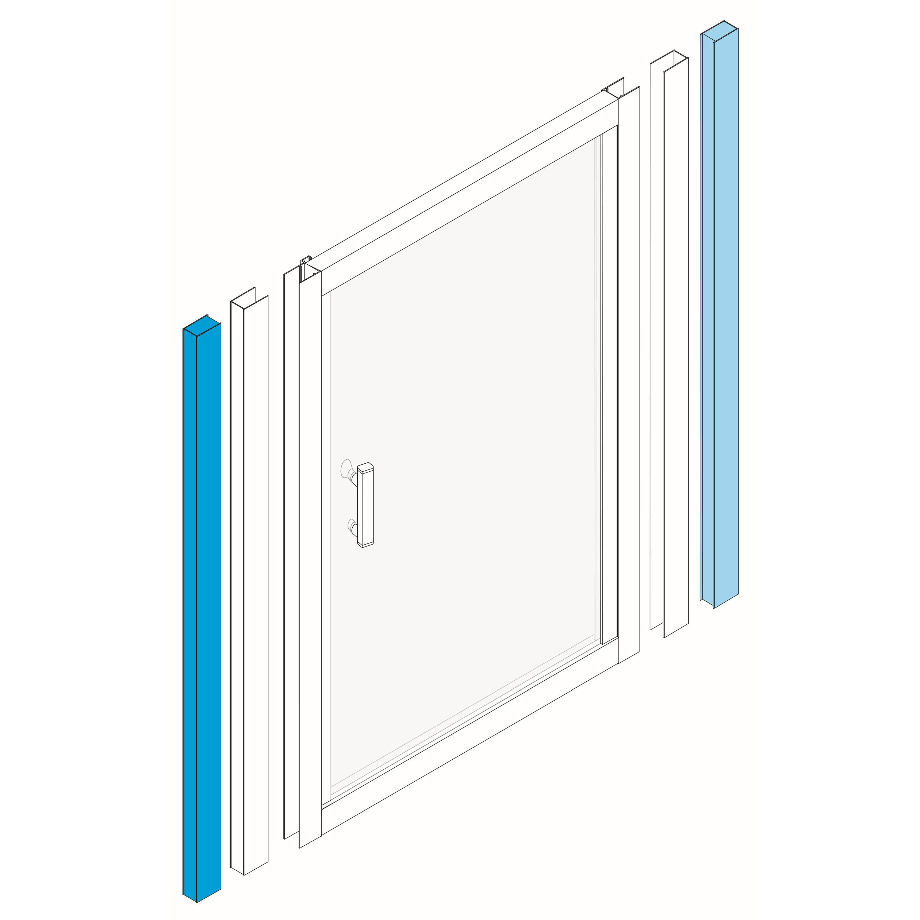 Sprchové příslušenství Bílá Lyra Plus H2913880000141 Jika