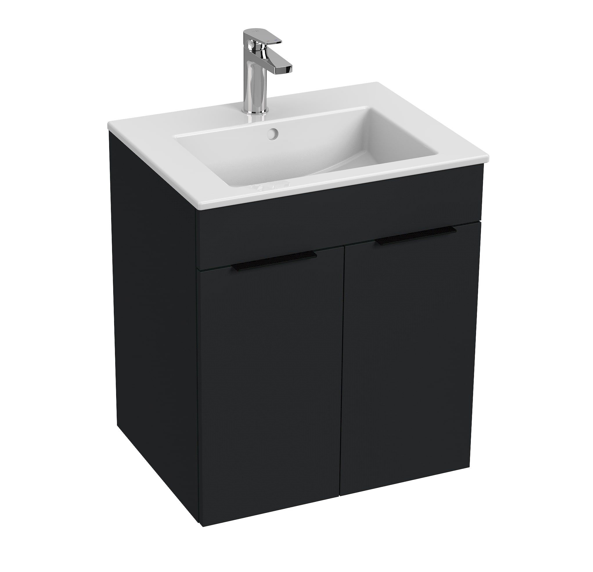 Skříňky pod umyvadlo Antracit matný Cube H4536111763521 Jika