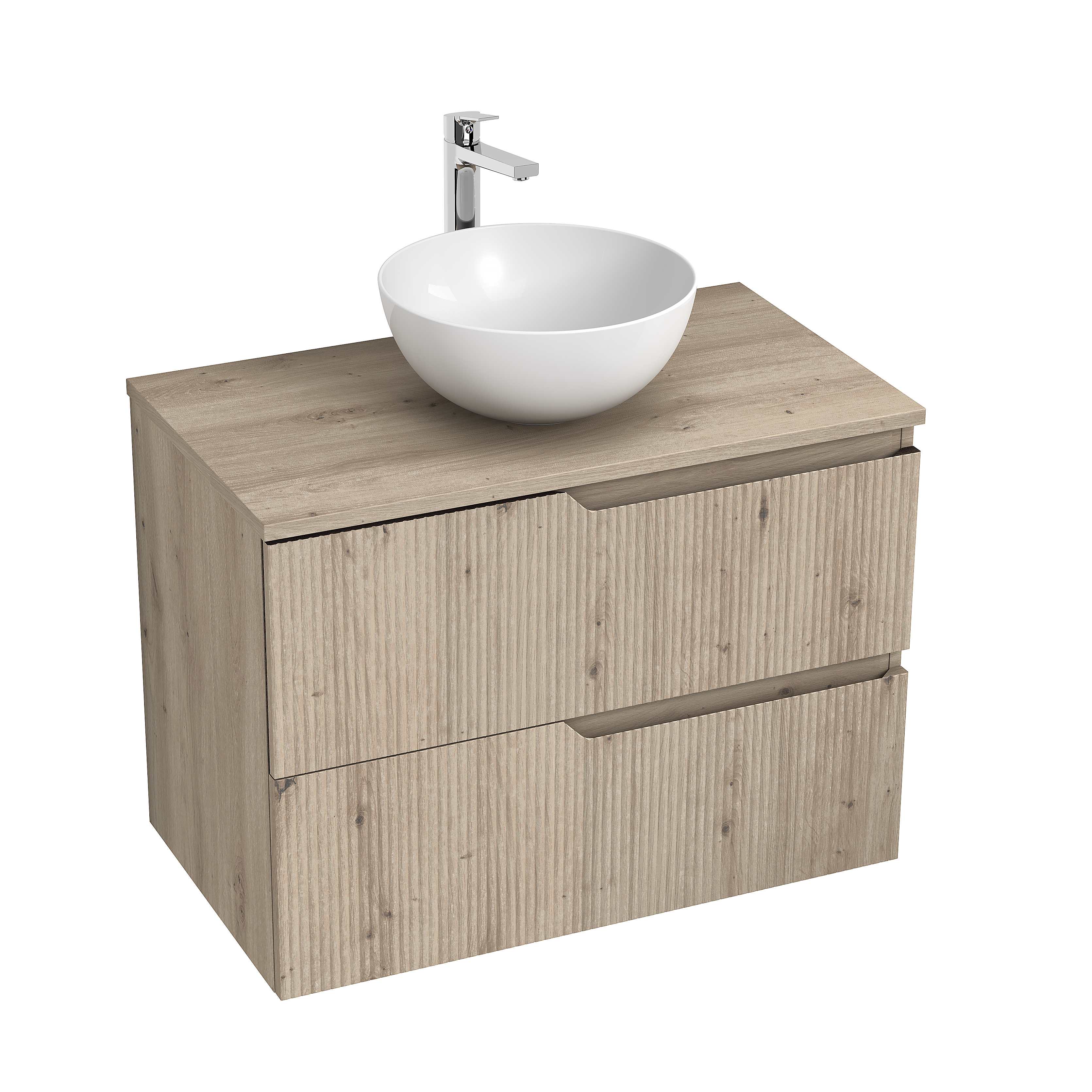 Skříňky pod umyvadlo Dekor dřevo Cubito Style H40J4424023551 Jika