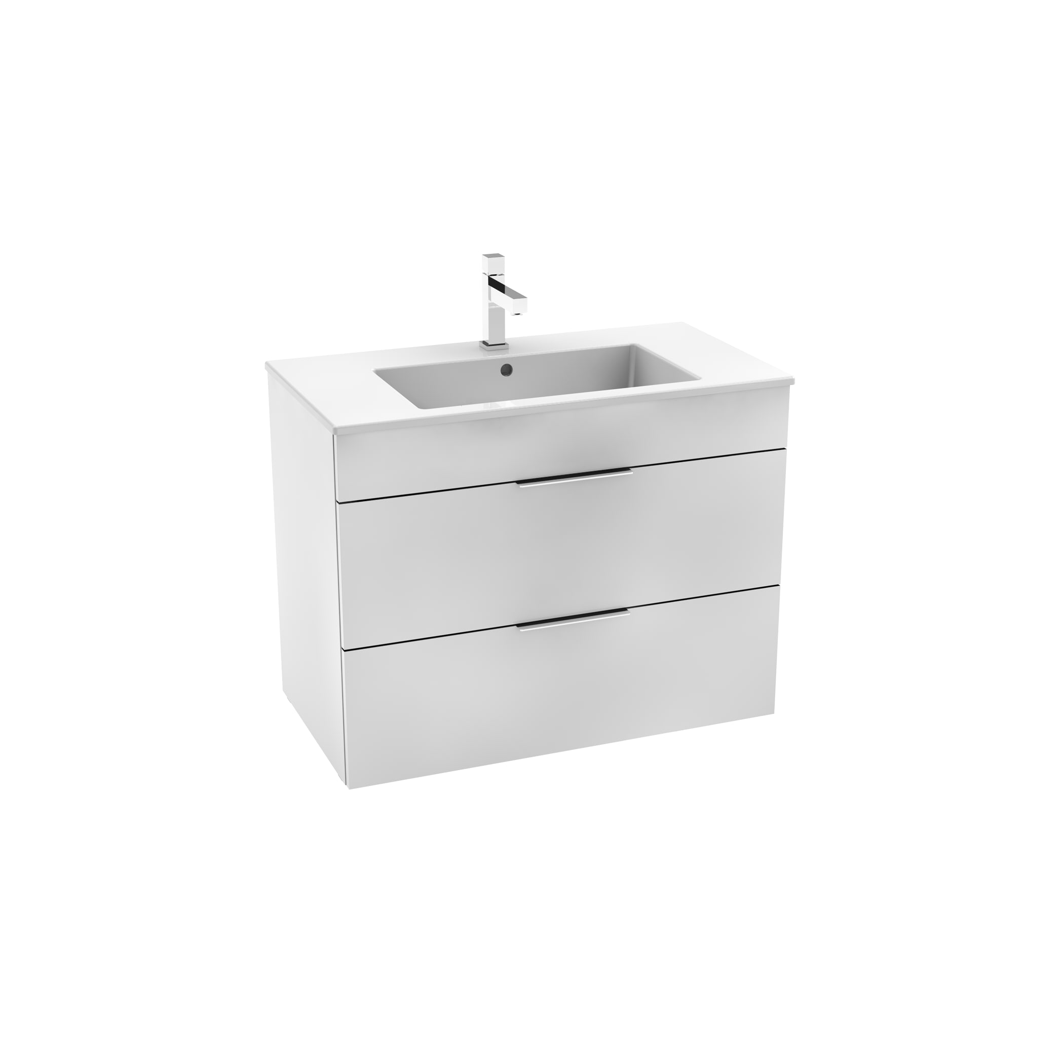 Skříňky pod umyvadlo Bílá Cube H4537621763001 Jika