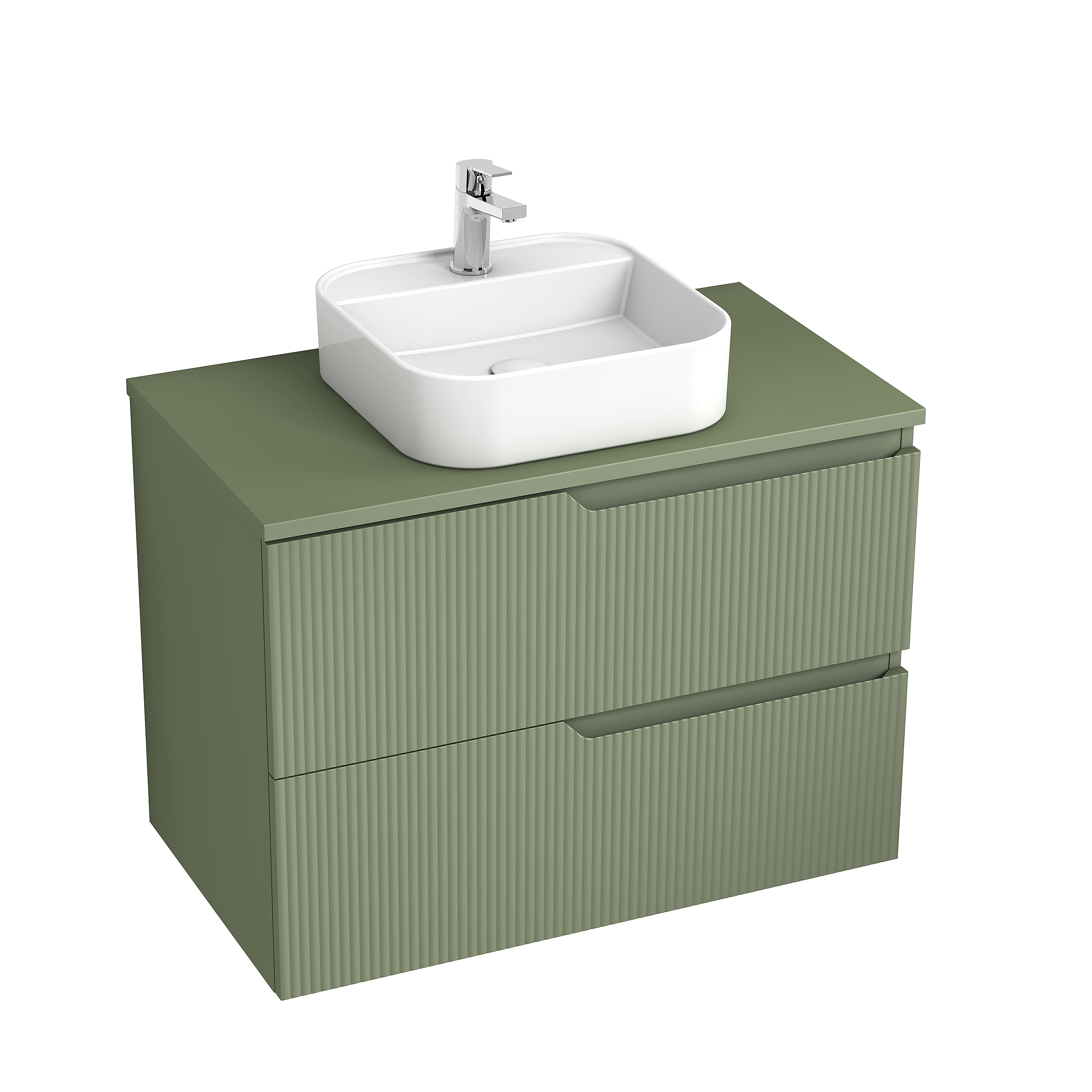 Skříňky pod umyvadlo Zelená mint Cubito Style H40J4424023541 Jika