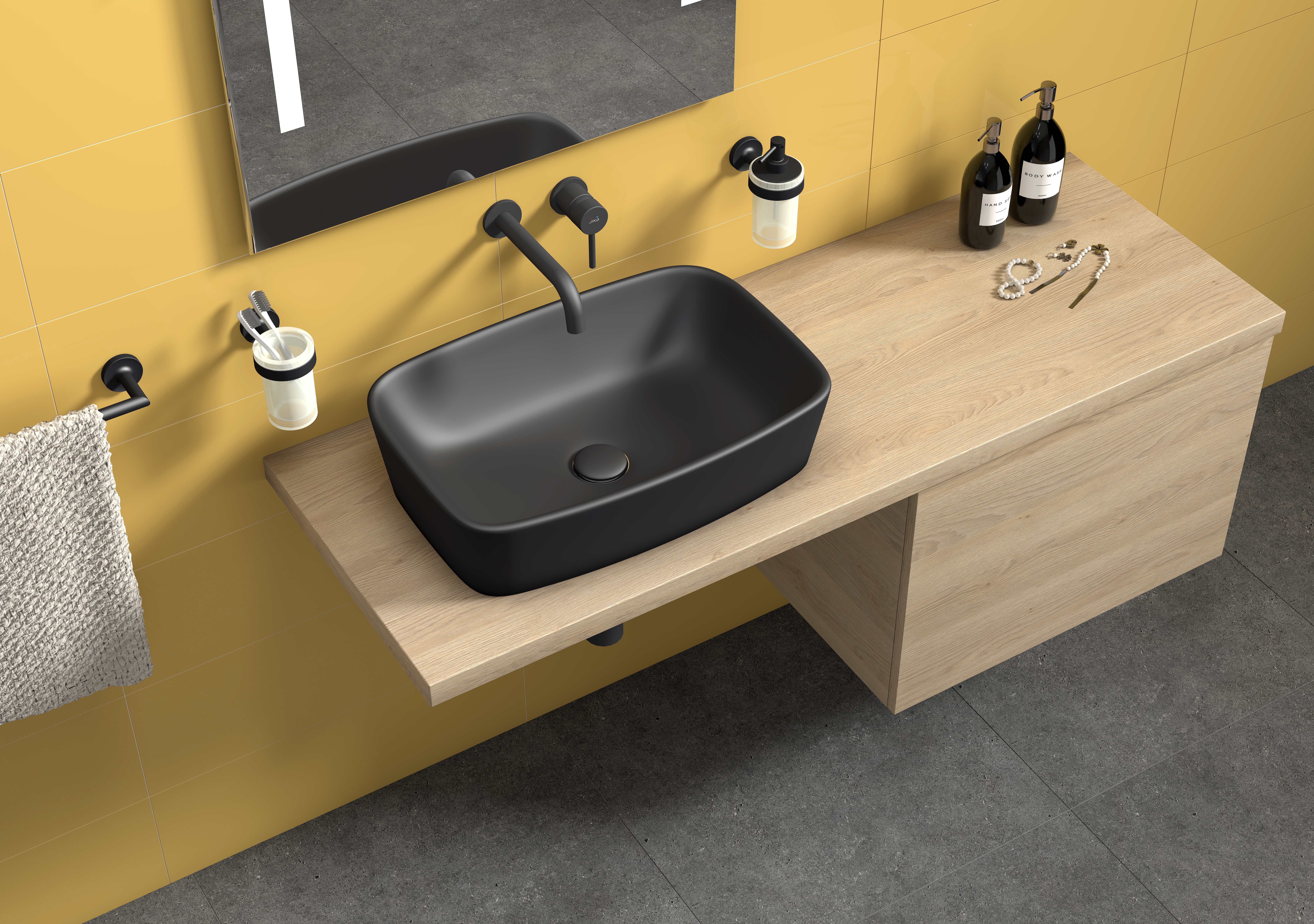 Umyvadlové mísy Lyra Plus H818383...1121 Jika