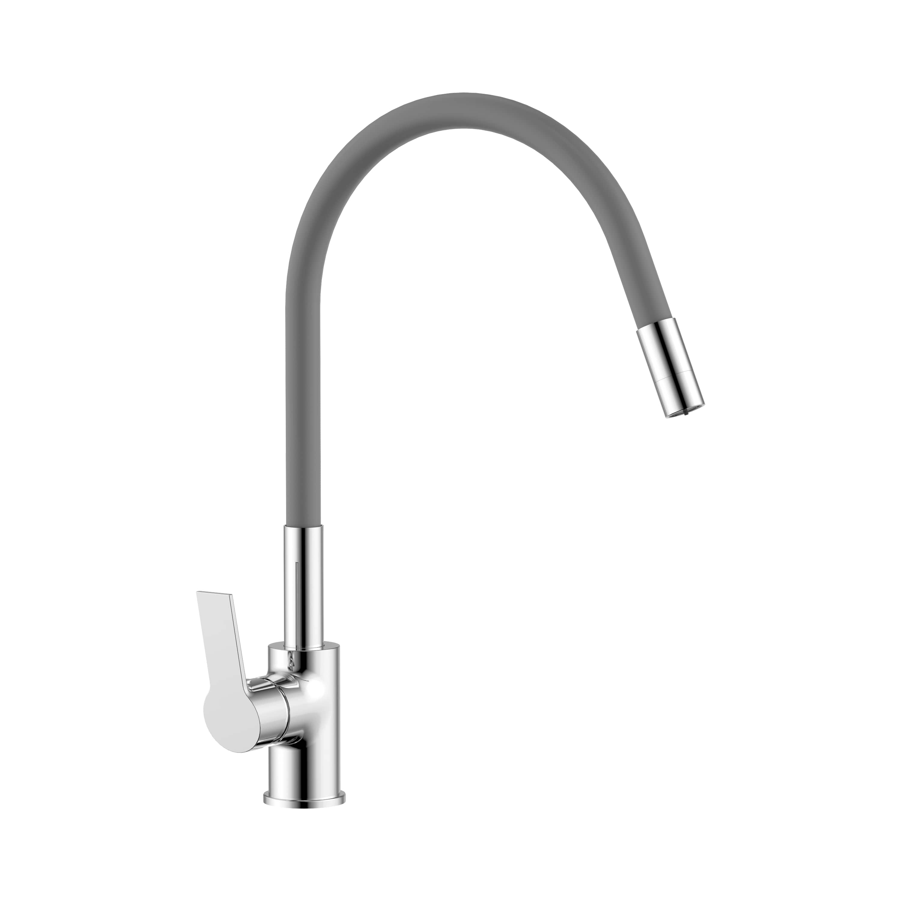 Dřezové baterie Šedá/chrom Cubix H3512I17702201 Jika