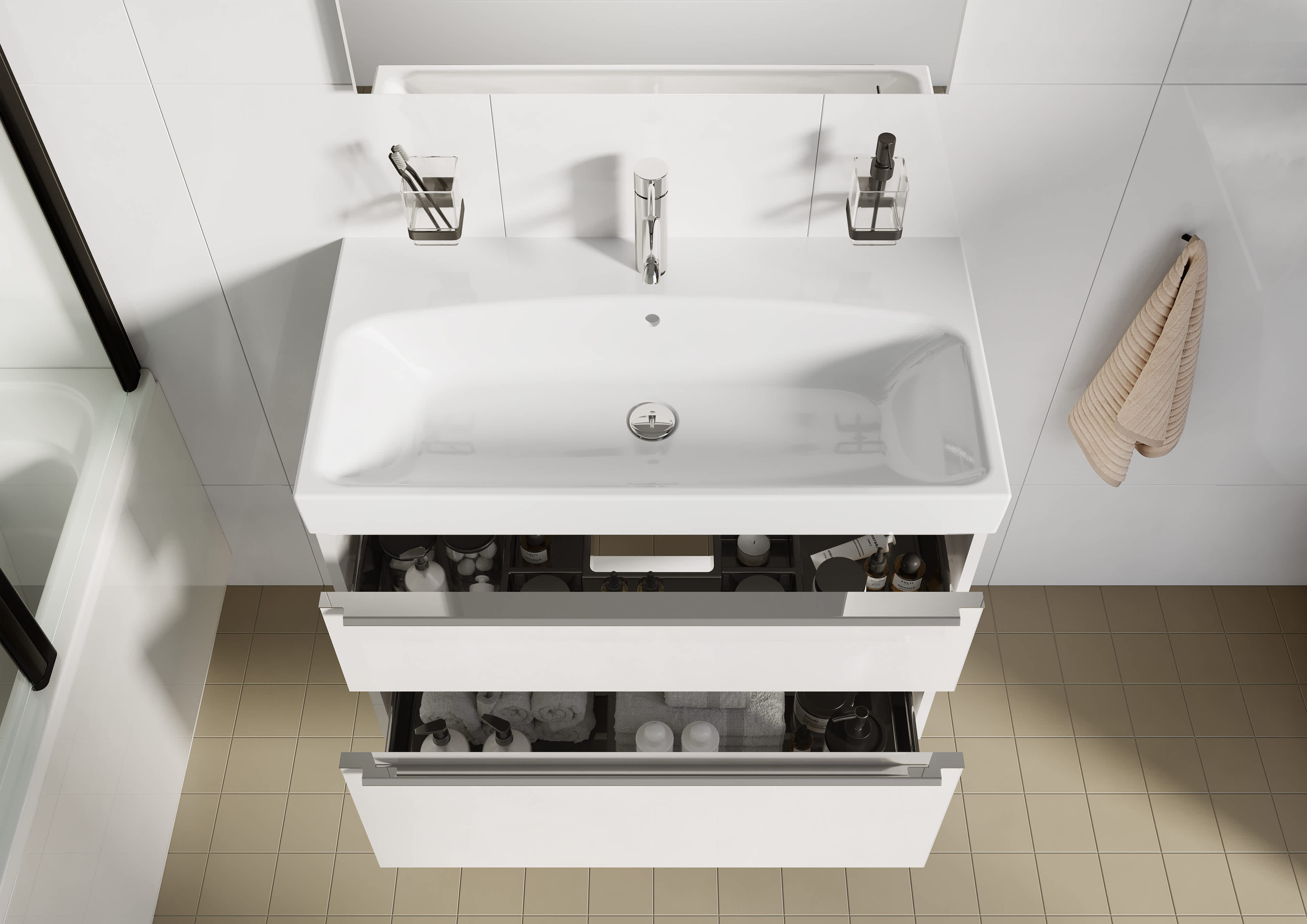 Skříňky pod umyvadlo Pure H40B236402...2 Jika