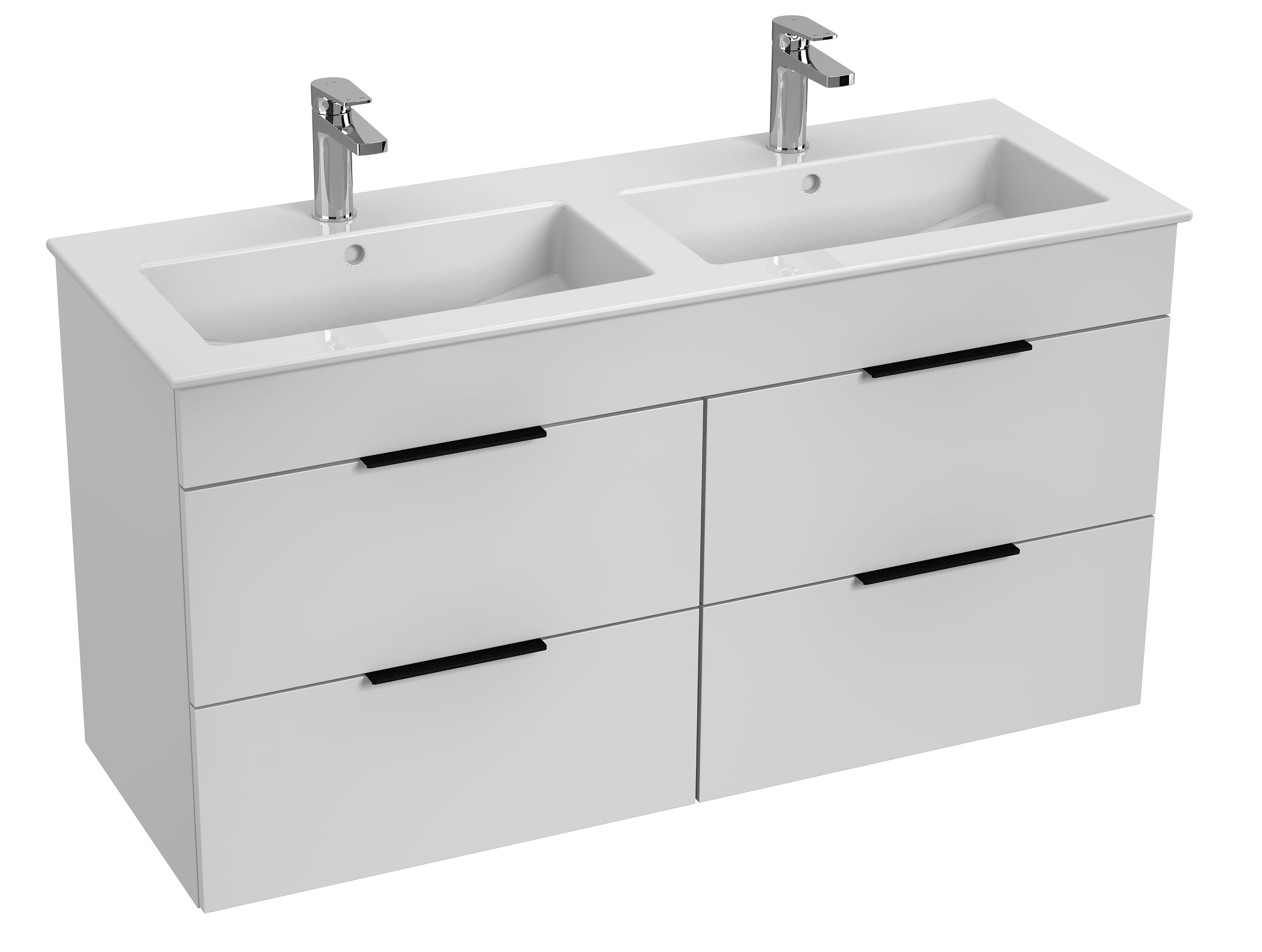 Skříňky pod umyvadlo Bílá Cube H4536621763001 Jika