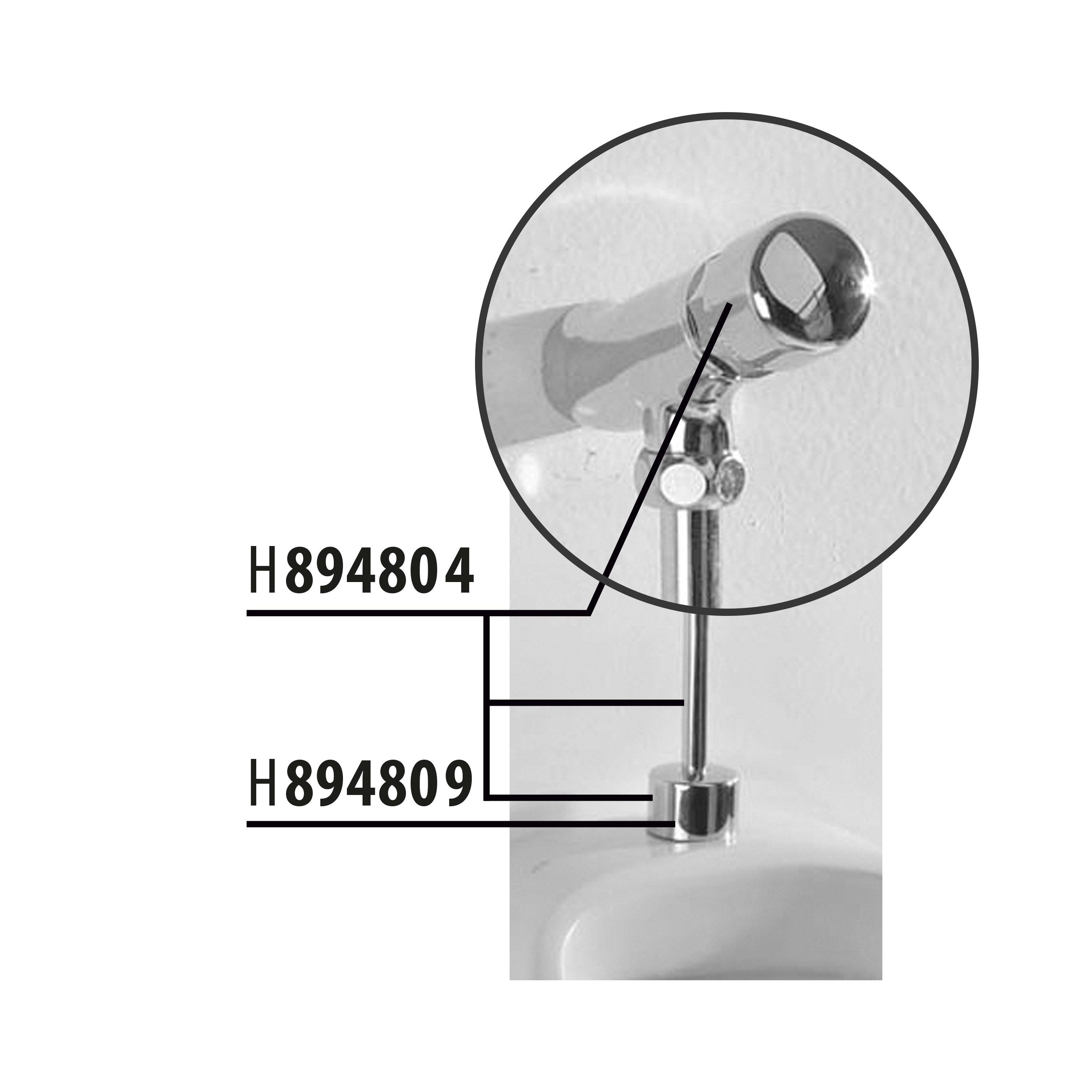 Příslušenství pro urinaly Livo H8948040000001 Jika