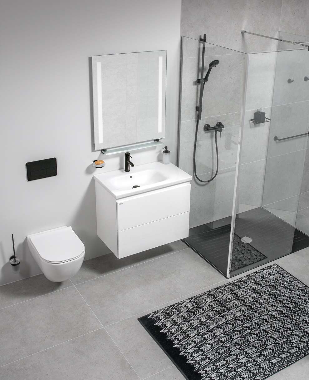 Sprchové stěny, walk-in Pure H268429...6681 Jika