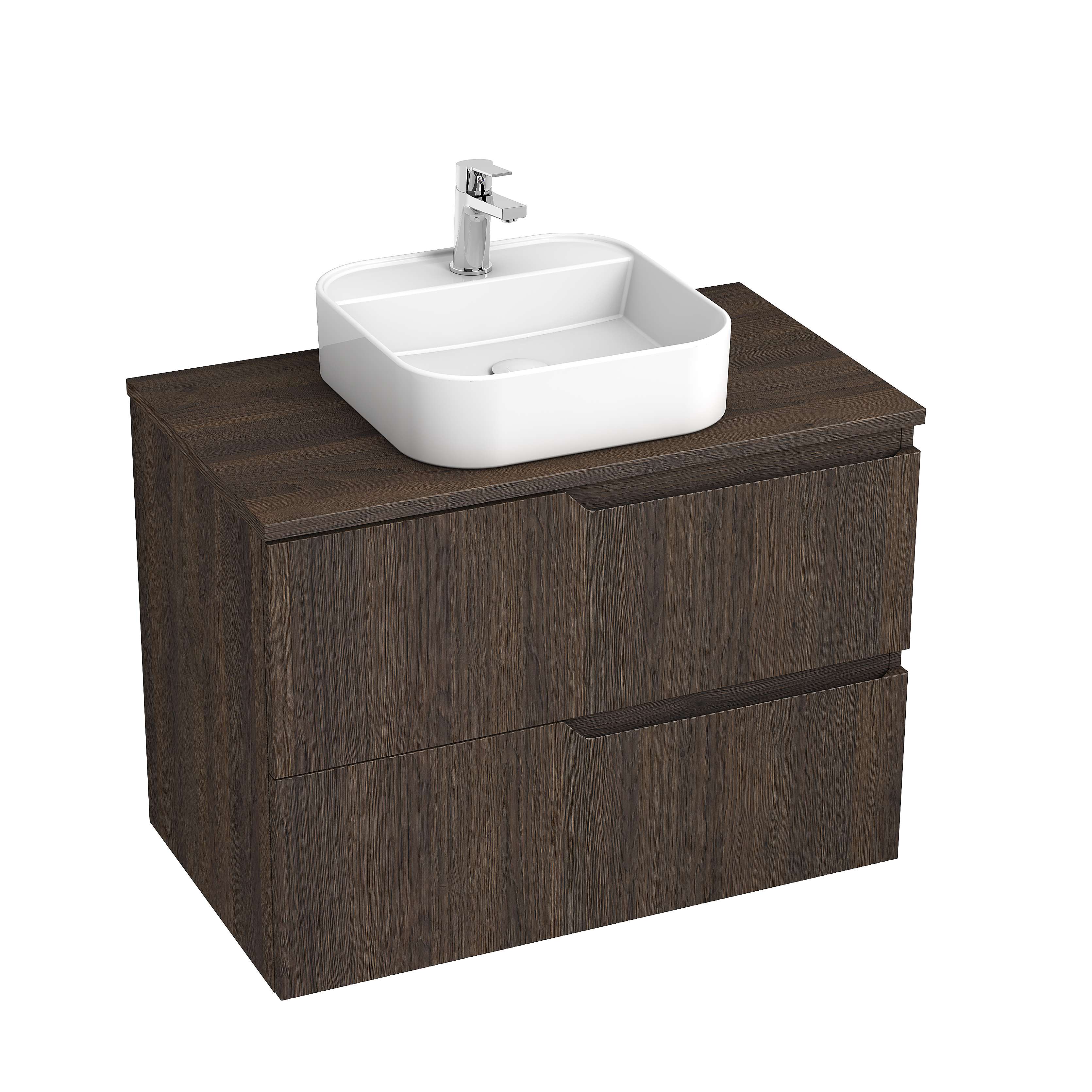 Skříňky pod umyvadlo Tmavý ořech Cubito Style H40J4424023561 Jika