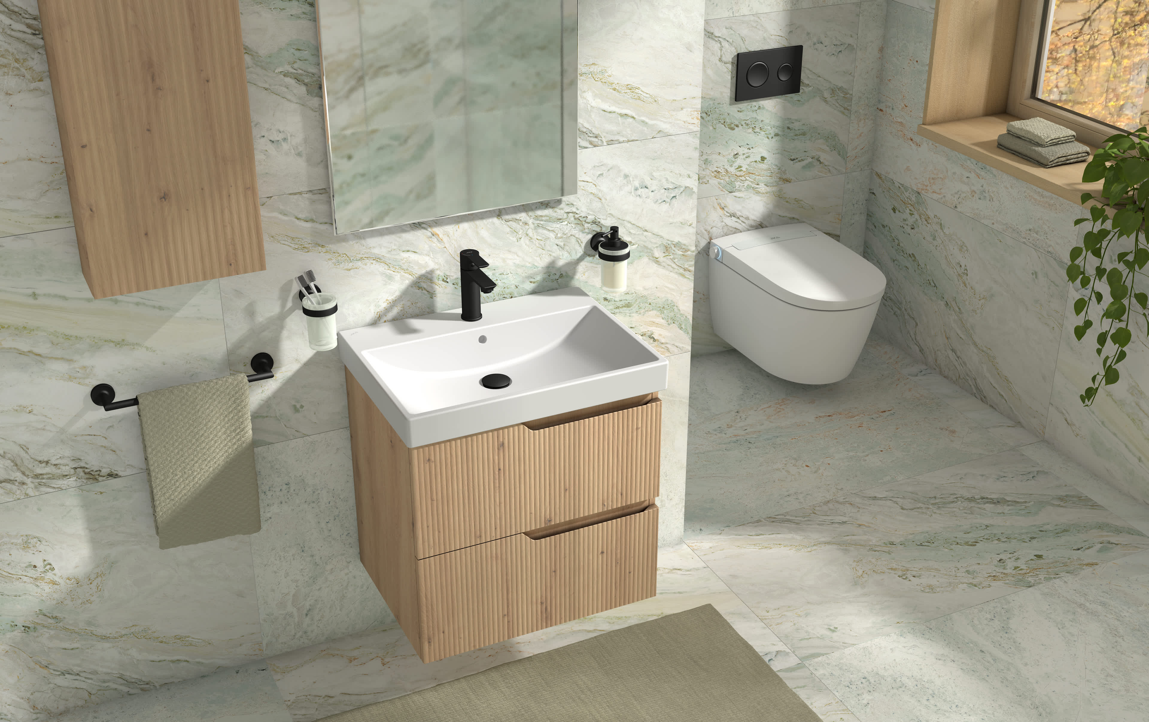 Skříňky pod umyvadlo Cubito Style H40J442402...1 Jika