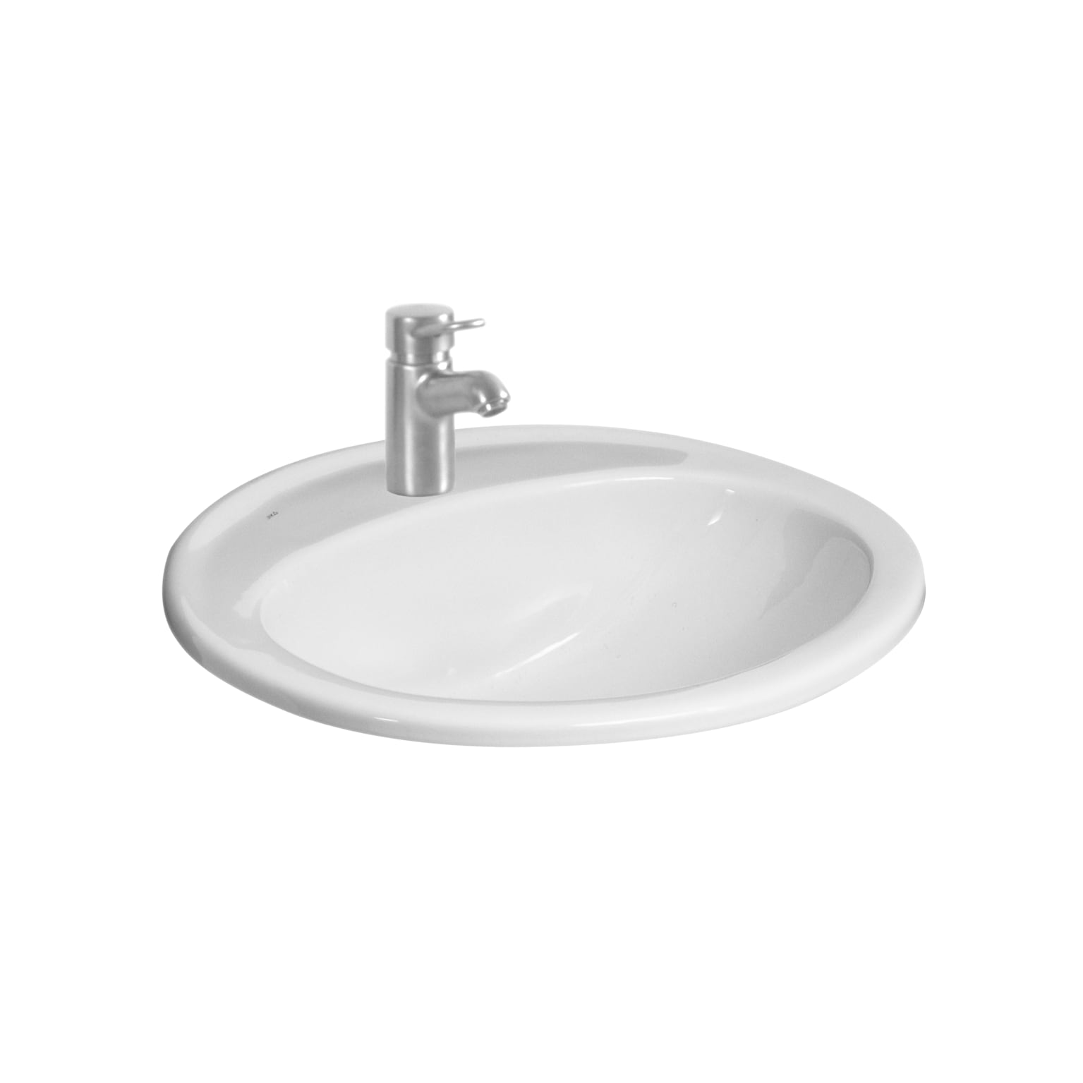 Zápustná a vestavná umyvadla Bílá Ibon H8130100001041 Jika