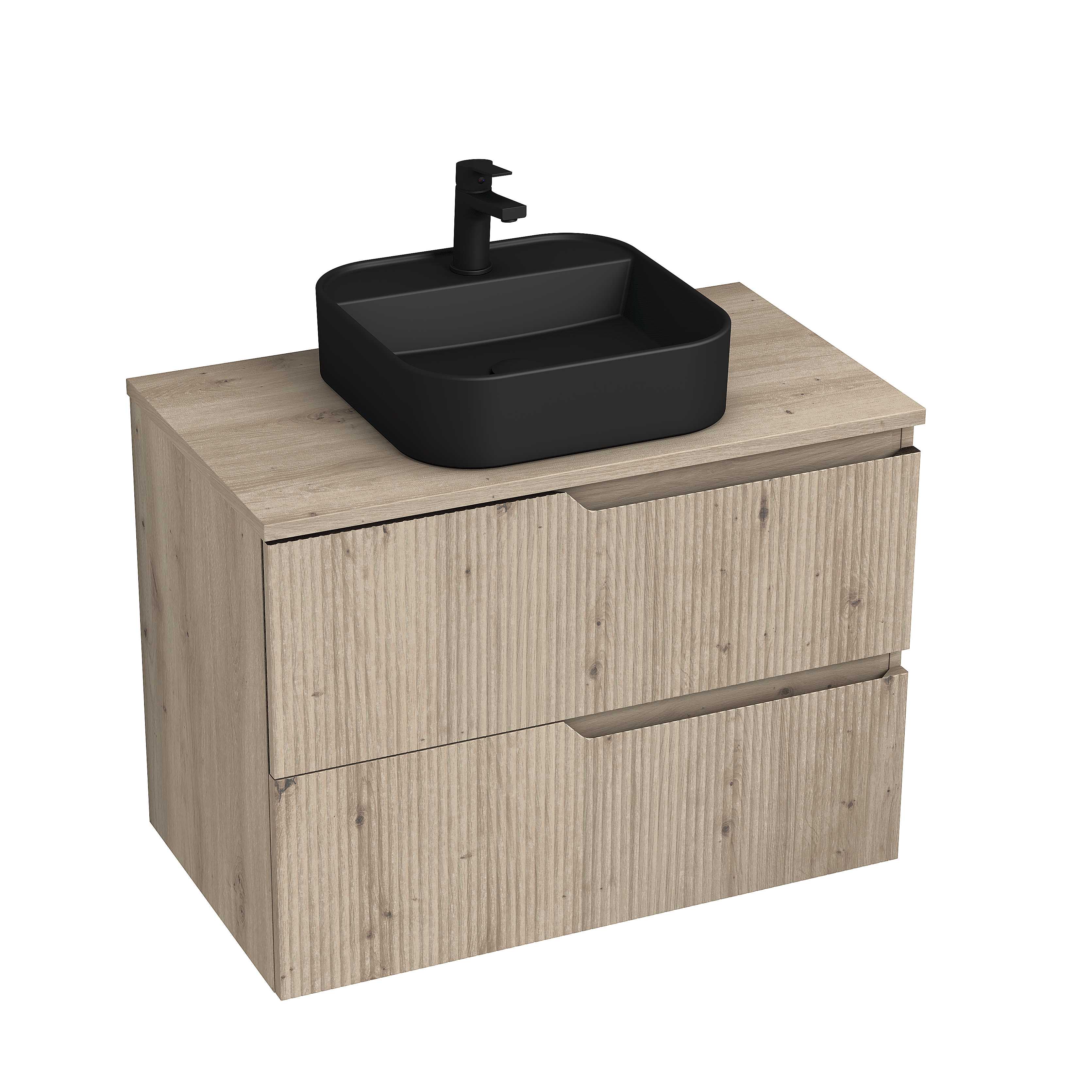 Skříňky pod umyvadlo Dekor dřevo Cubito Style H40J4424023551 Jika