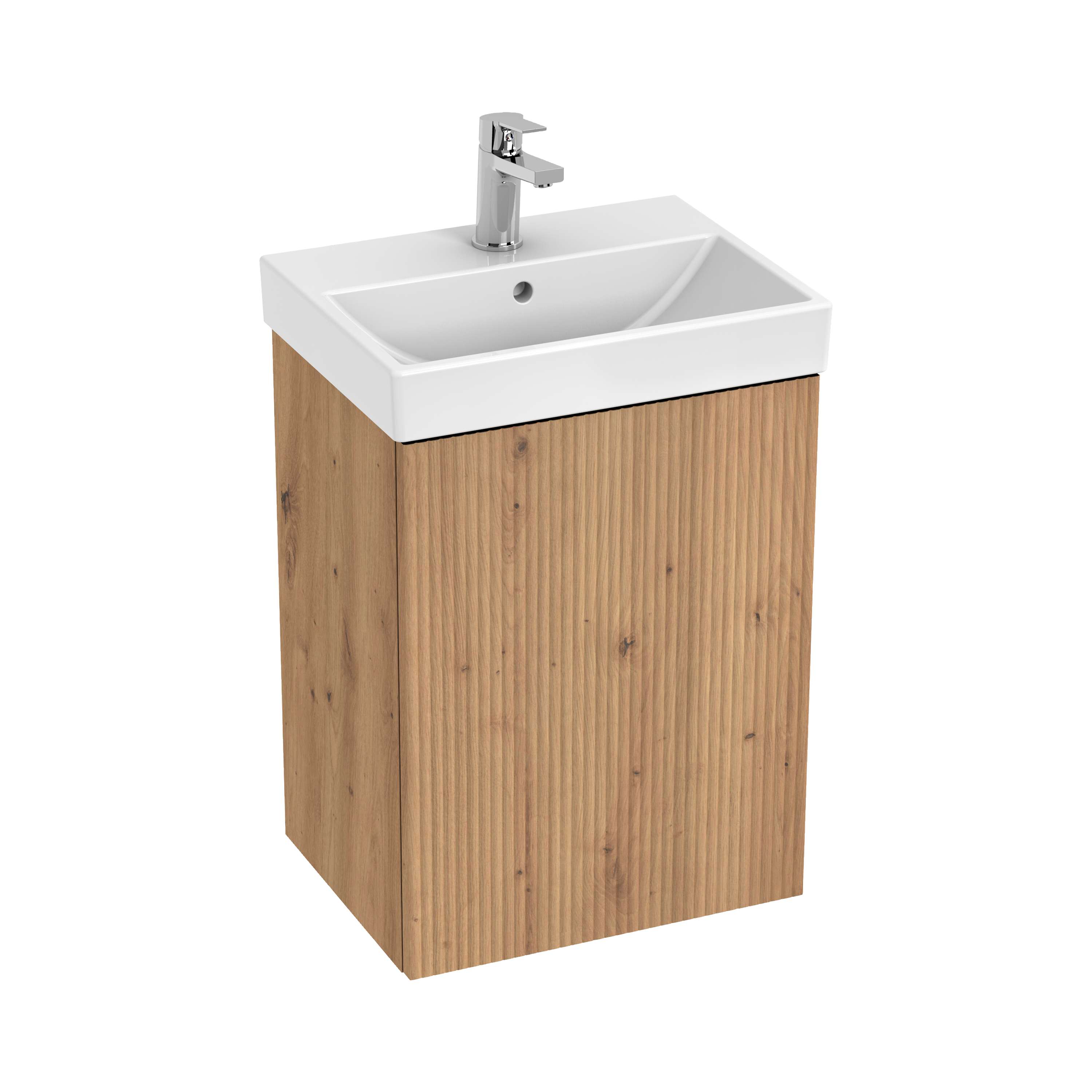 Skříňky pod umyvadlo Dekor dřevo Cubito Style H40J4451023551 Jika