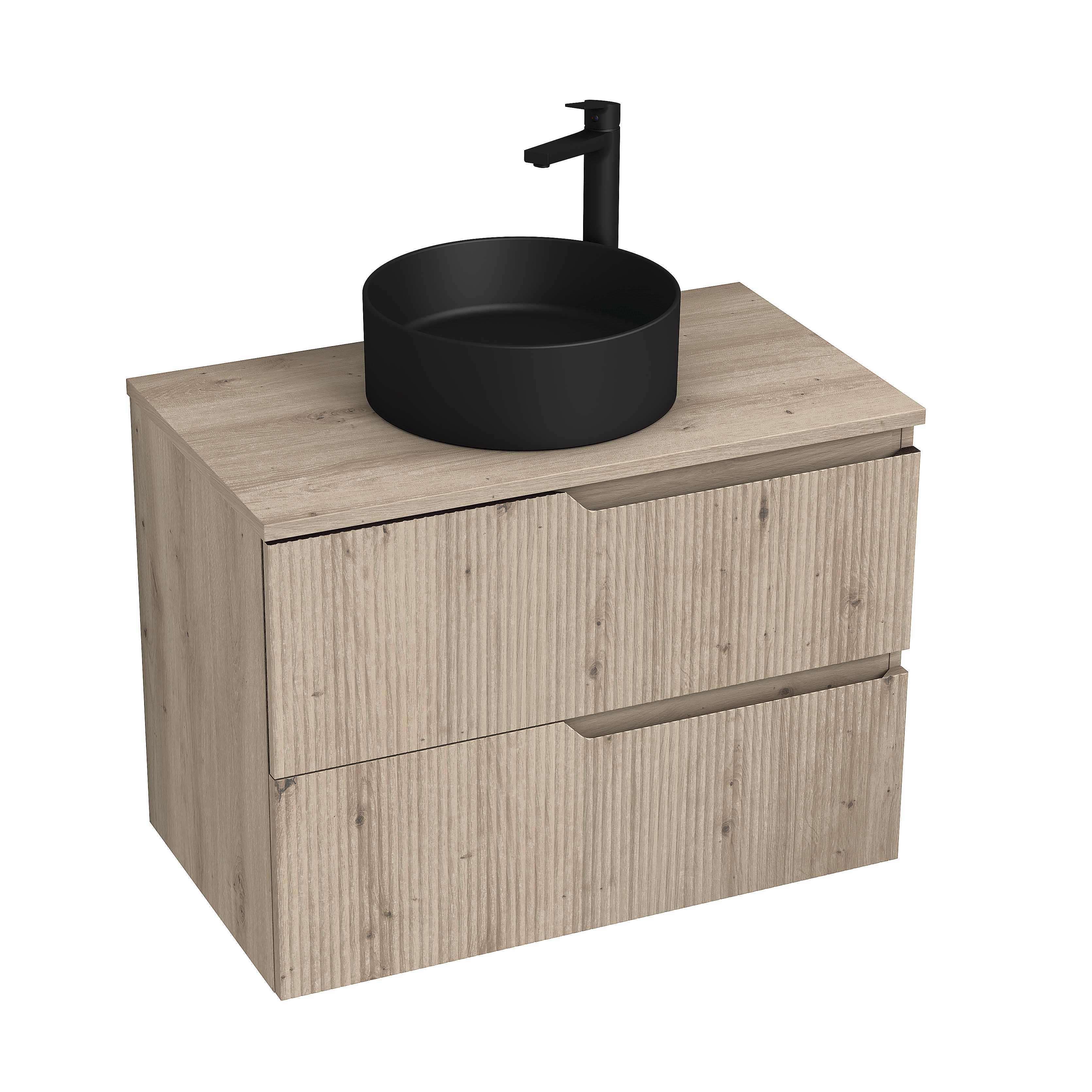 Skříňky pod umyvadlo Dekor dřevo Cubito Style H40J4424023551 Jika