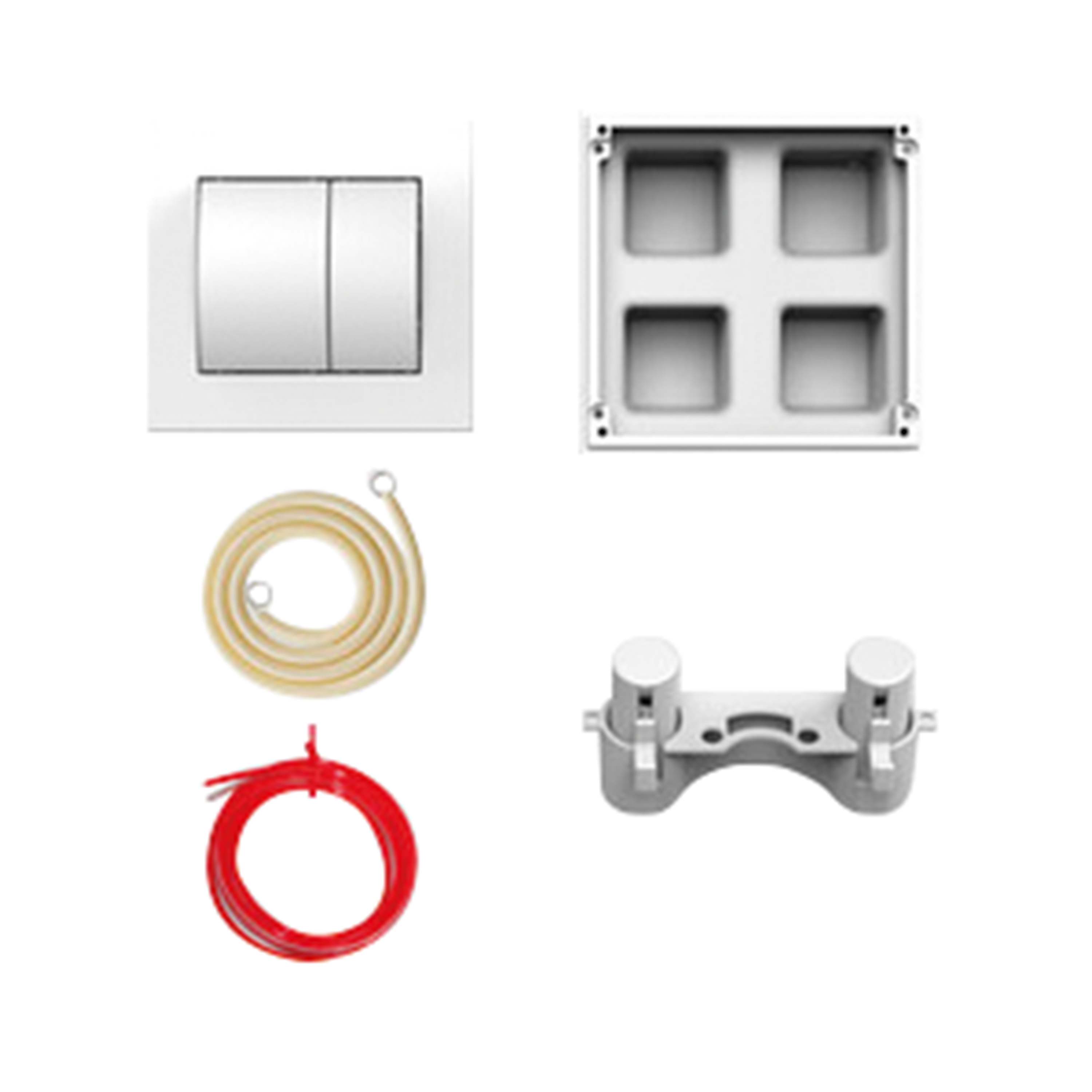 Příslušenství k instalačním systémům Bílá Modul H8956430000001 Jika