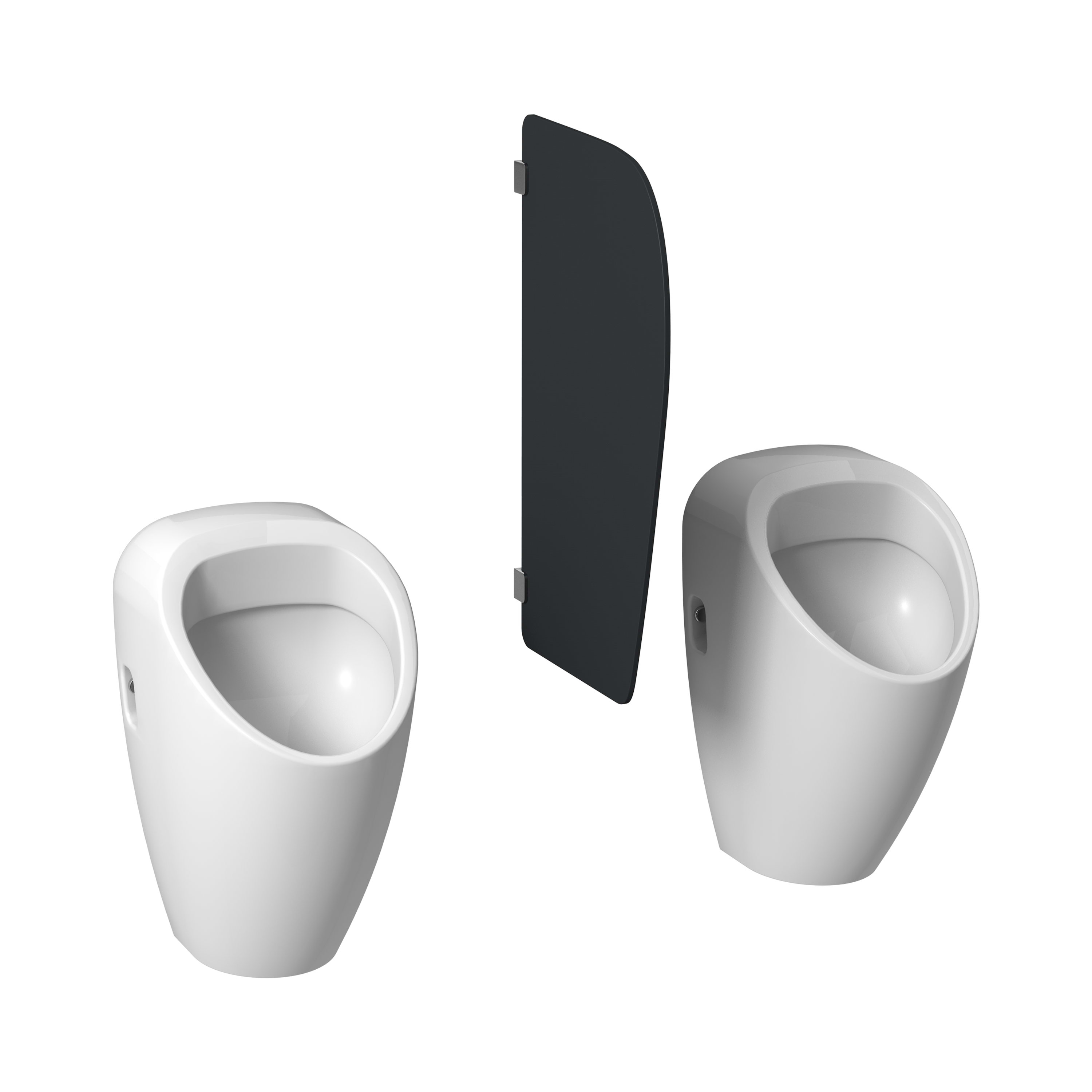 Urinálové dělící stěny Šedá Split H44J6010003011 Jika