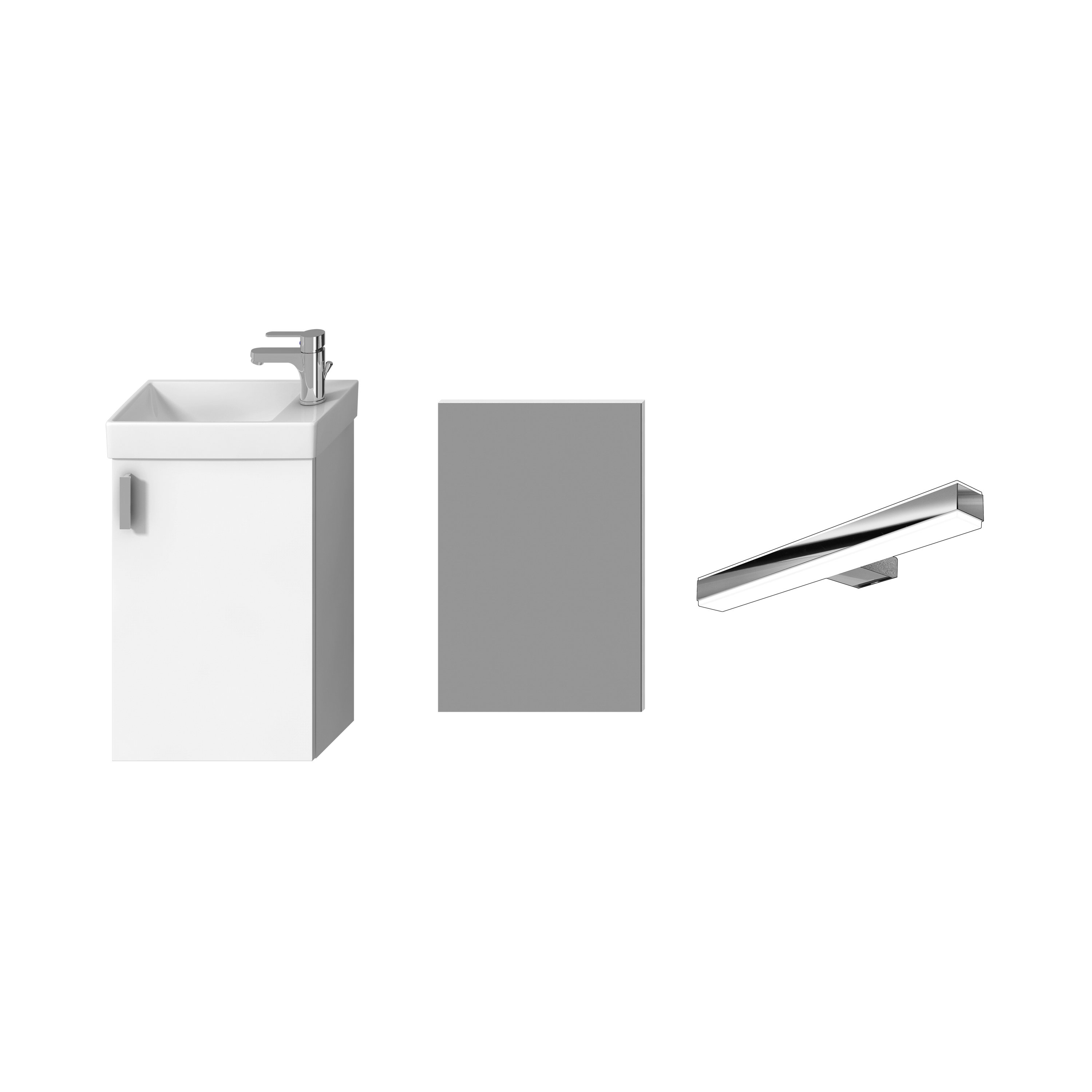 Skříňky pod umyvadlo Bílá Petit H45J5141753001 Jika