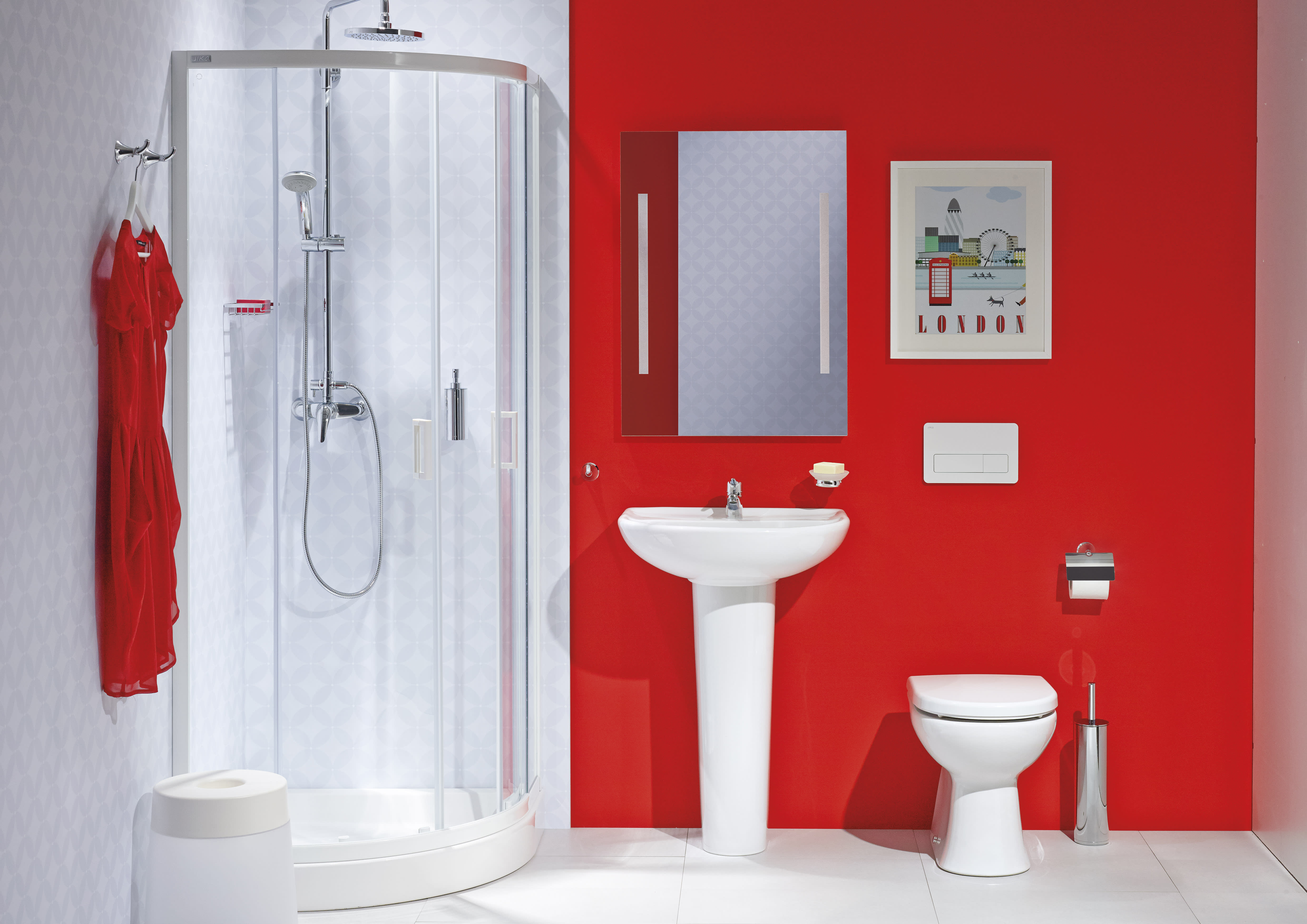 Závěsná umyvadla Lyra Plus H814382...1041 Jika