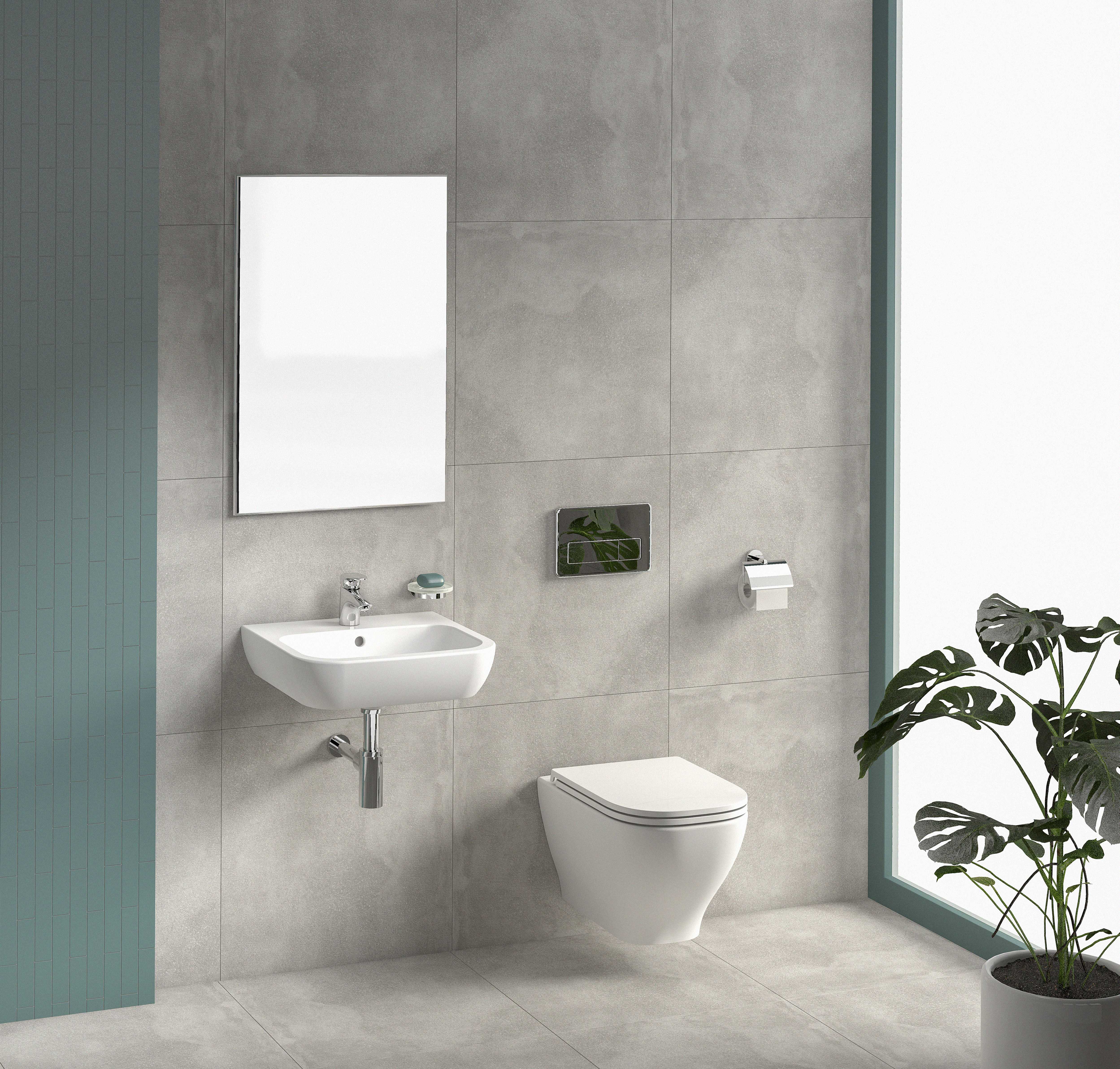 Závěsná umyvadla Deep by Jika H810366...1041 Jika