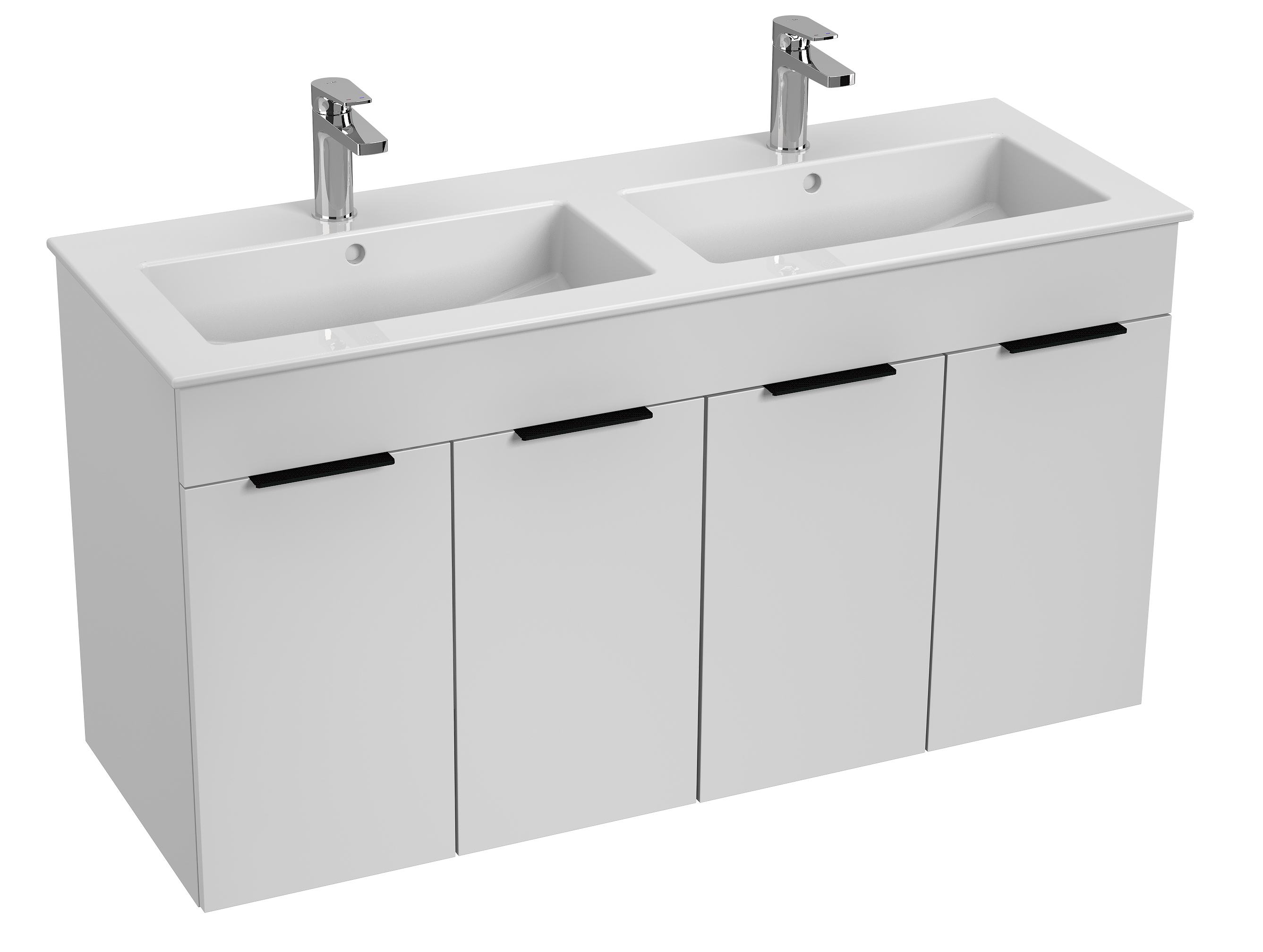 Skříňky pod umyvadlo Bílá Cube H4536611763001 Jika