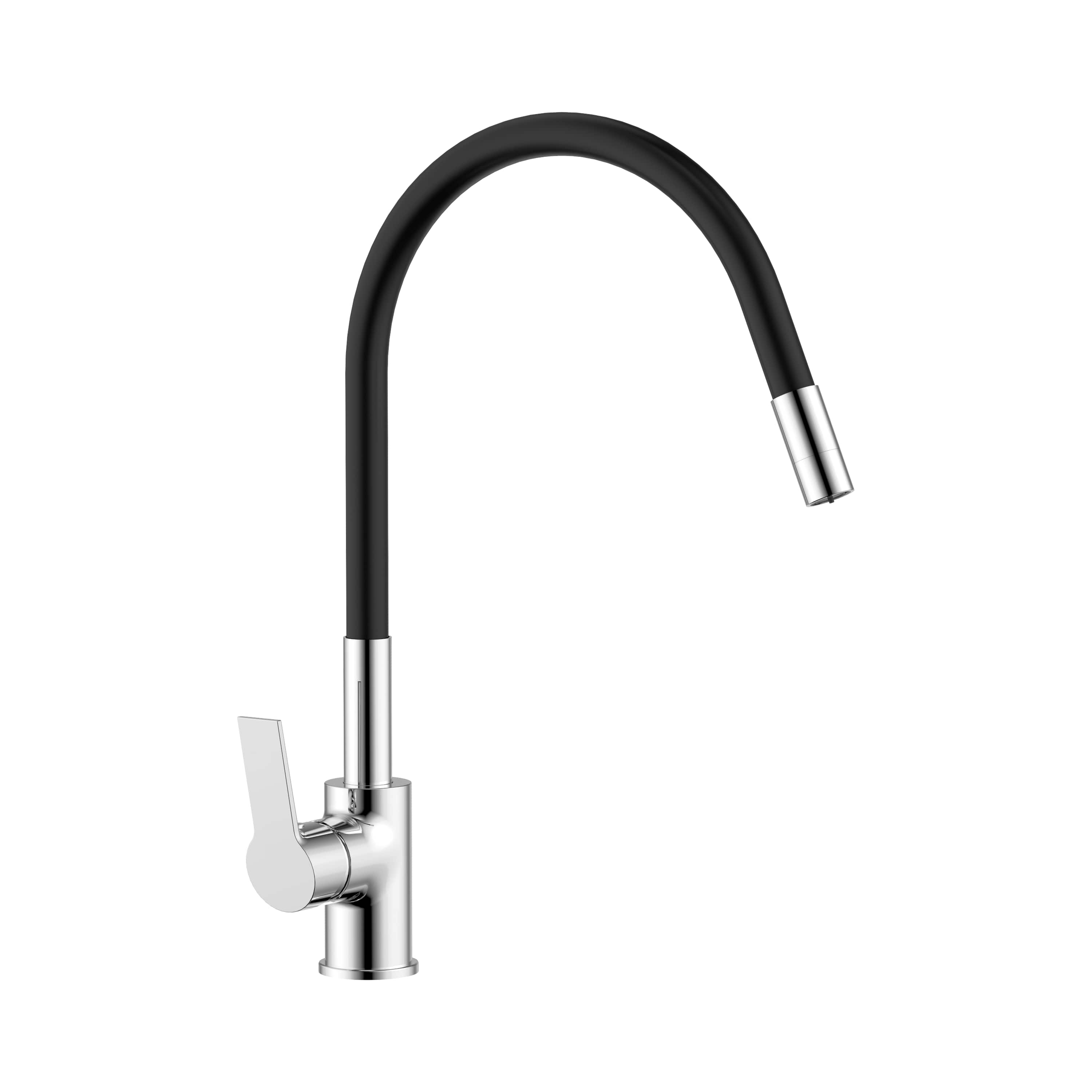 Dřezové baterie Černá/chrom Cubix H3512I17744201 Jika