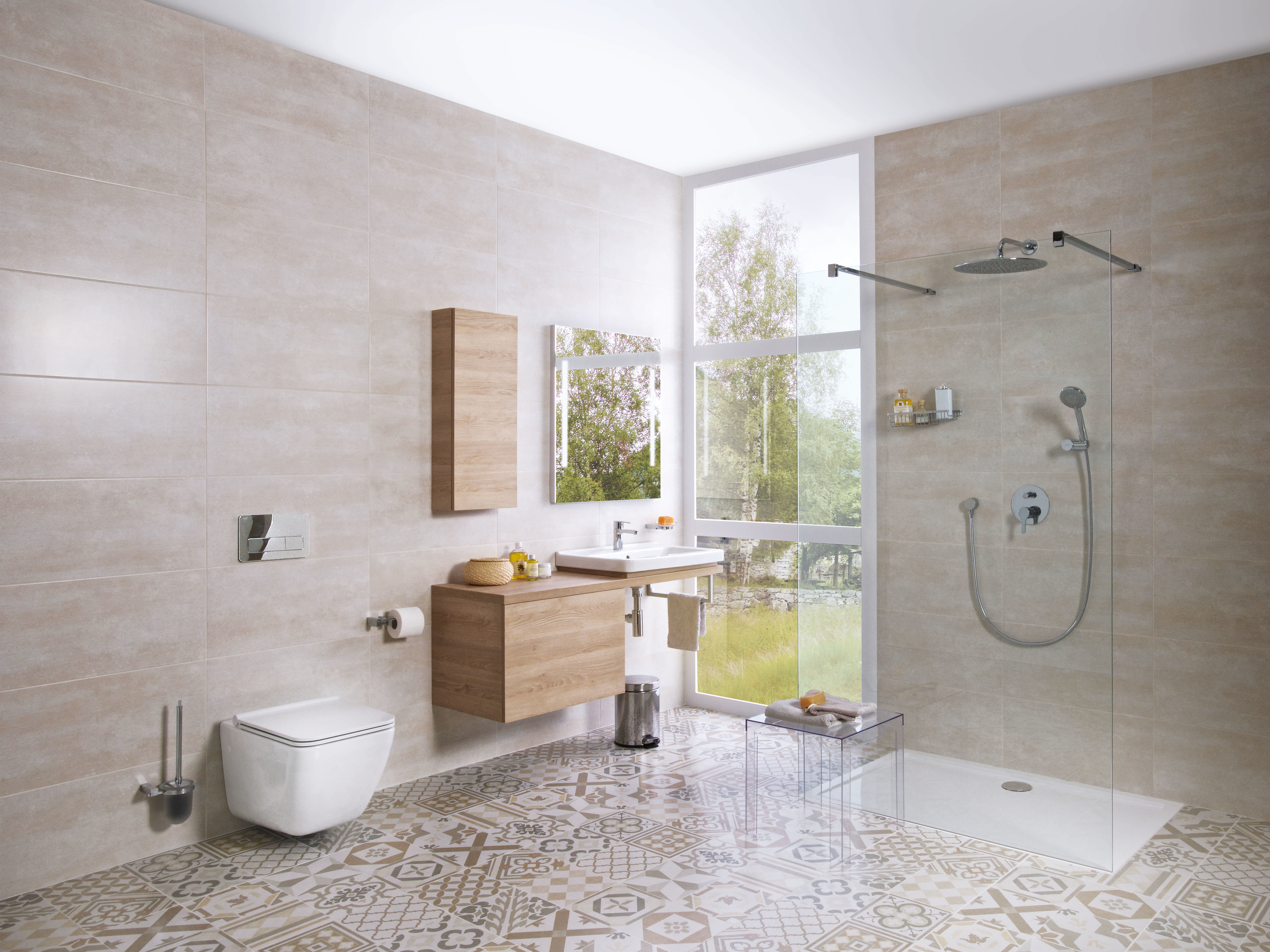 Závěsná umyvadla Cubito H810423...1041 Jika